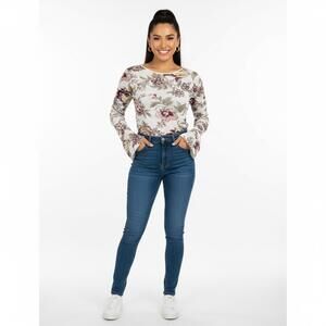 Floral Long Sleeve T-Shirt for Women